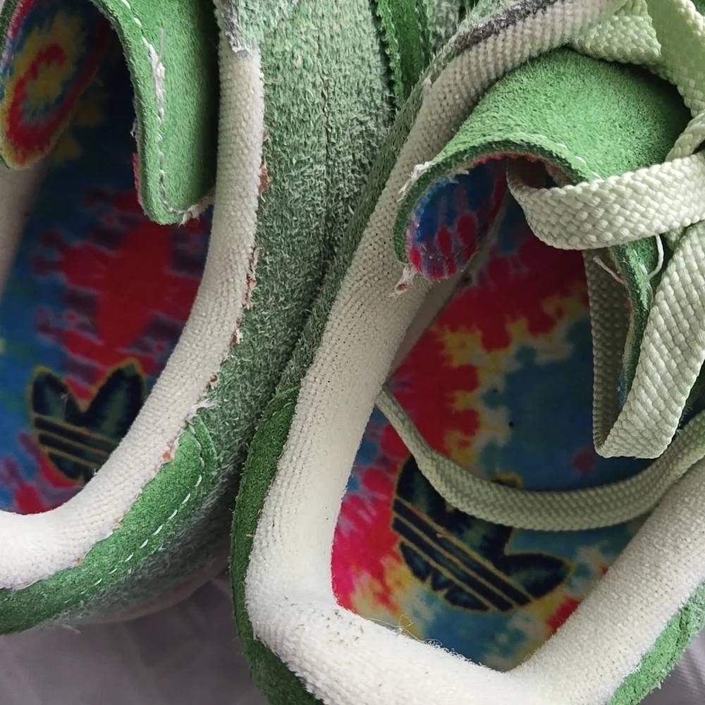 Adidas Men Campus 80s Crop Green Sneakers